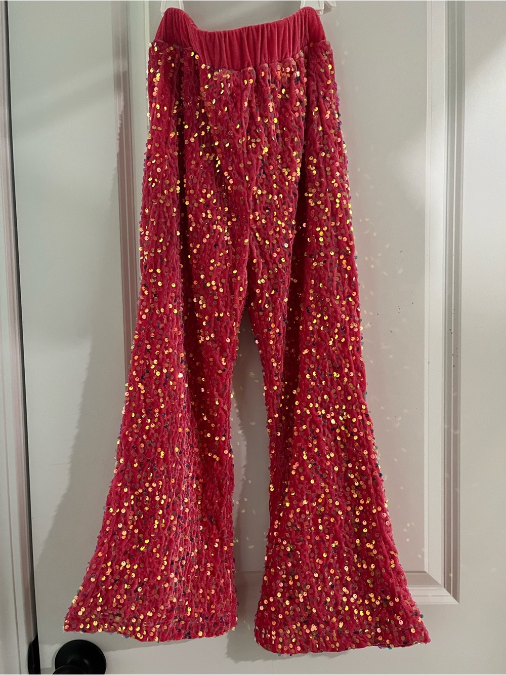 Welaken NWT Sequin Flare Pants